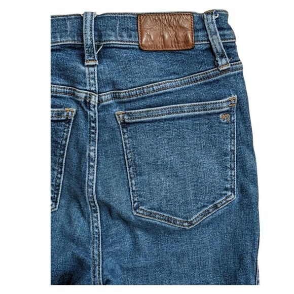 Like New Madewell Women's 10" High-Rise Skinny Jeans Size 26P Style MA624 - Picture 7 of 10